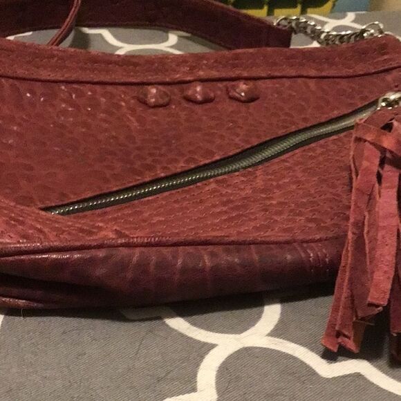 Treesje leather bag red - Picture 3 of 11